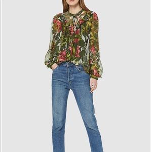 FRENCH CONNECTION | floral blouse